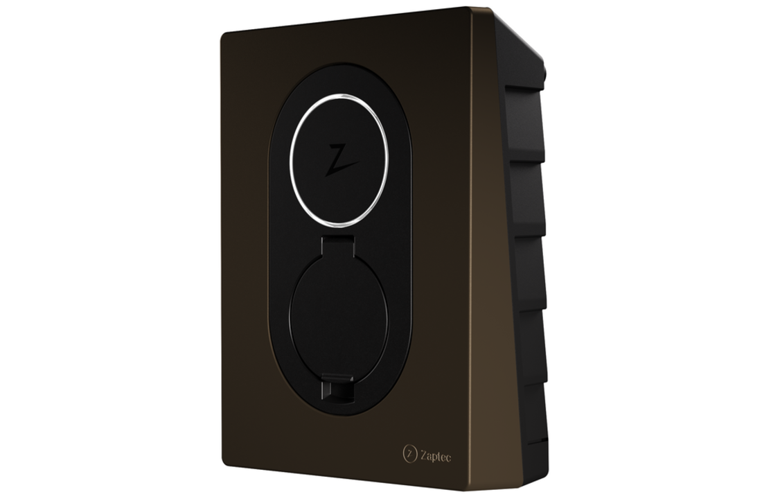 Zaptec Go Kap Wood Brown