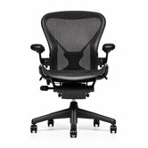 Chaise Herman Miller Aeron Classic remise à neuf (graphite)