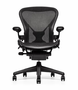 Chaise Herman Miller Aeron Classic remise à neuf (graphite)