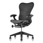 Renoverad Herman Miller Mirra 2 Graphite Butterfly