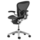 Herman Miller Aeron Chair Classic reacondicionado (Polished)