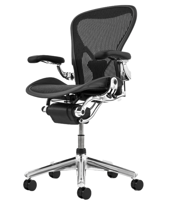 Herman Miller Herman Miller Aeron Chair Classic reacondicionado (Polished)