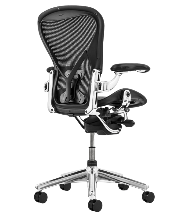 Herman Miller Herman Miller Aeron Chair Classic reacondicionado (Polished)