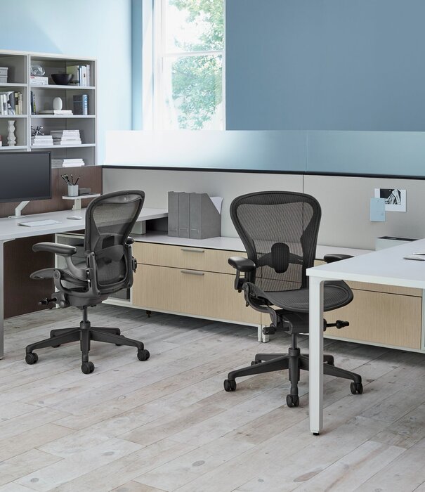 Herman Miller Herman Miller Aeron Remastered Grafite rinnovato