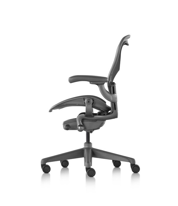 Herman Miller Reacondicionado Herman Miller Aeron Grafito remasterizado