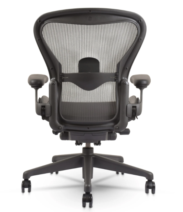 Herman Miller Reacondicionado Herman Miller Aeron Grafito remasterizado