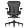 Herman Miller Aeron Remastered Graphite Nouveau (Full Options)