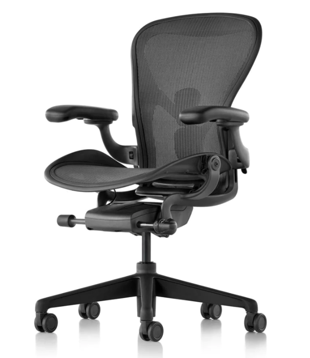 Herman Miller Aeron Remastered Graphite Neu (Full Options)