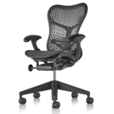 Generalüberholte Herman Miller Mirra 2 Graphite Triflex