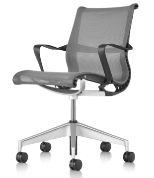 Refurbished Herman Miller Setu stoel