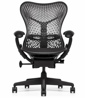 Remis à neuf Herman Miller Mirra 1 Graphite