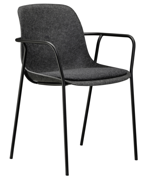 Vepa BUUR Felt Fine Chair with armrests