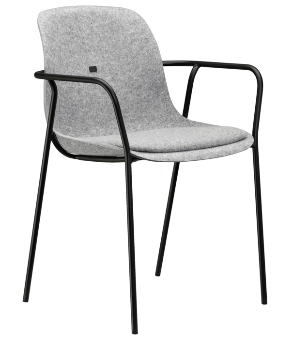 Vepa BUUR Felt Fine Chair with armrests