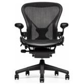 Herman Miller Aeron Chair Classic reacondicionado (grafito)