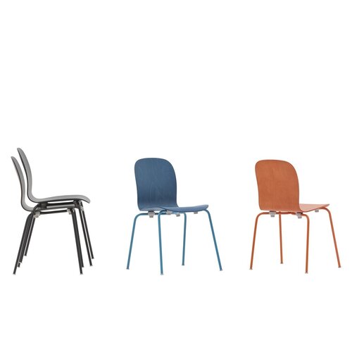 Cappellini Cappellini Tate Color stoel vierpootstoel