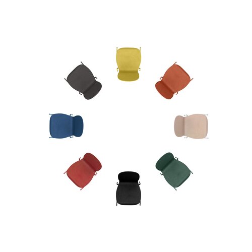 Cappellini Cappellini Tate Color stoel vierpootstoel