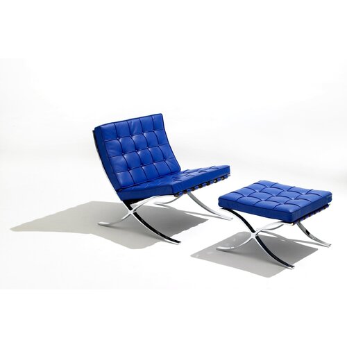 Knoll International Knoll International Barcelona Chair poef