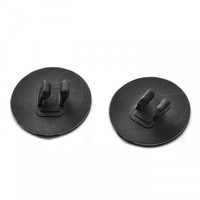 Clip 364 | kuststof plakclip met schuine houders | per stuk