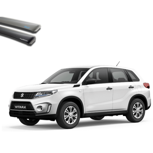 Climair zijwindschermen Zijwindschermen voor de Suzuki Vitara bouwjaar 2015 t/m heden