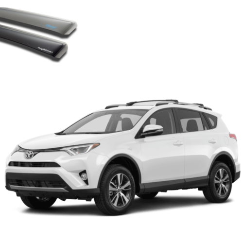 Climair zijwindschermen Zijwindschermen voor de Toyota RAV4 bouwjaar 2019 t/m heden