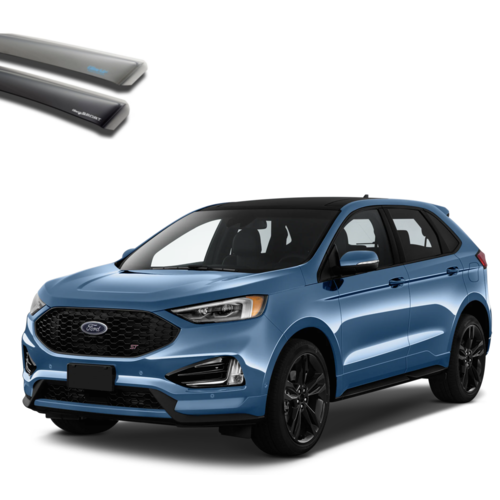 Climair zijwindschermen Zijwindschermen voor de Ford Ford Edge bouwjaar 2016 t/m heden