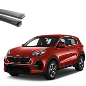 Climair zijwindschermen Kia Sportage bouwjaar 2016 t/m 2022 Climair zijwindschermen Kia Sportage bouwjaar 2016 t/m 2022