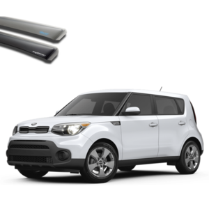 Climair zijwindschermen Kia Soul bouwjaar 2009 t/m 2019 Climair zijwindschermen Kia Soul bouwjaar 2009 t/m 2019