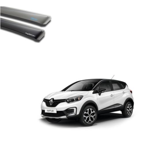 Climair zijwindschermen Zijwindschermen voor de Renault Captur uit het bouwjaar 2013 t/m 2019 Climair zijwindschermen Zijwindschermen voor de Renault Captur uit het bouwjaar 2013 t/m 2019