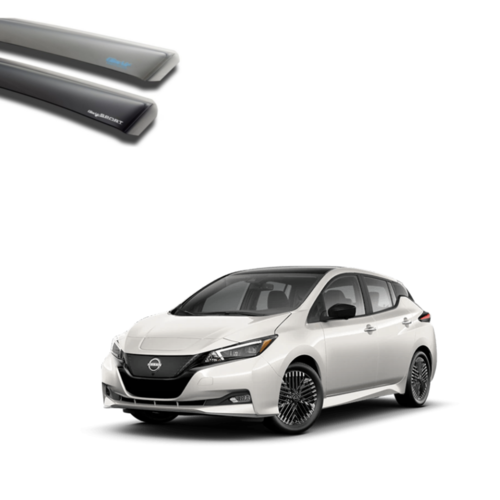 Climair zijwindschermen Zijwindschermen voor de Nissan Leaf bouwjaar 2013 t/m heden