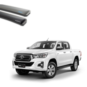 Climair zijwindschermen Toyota Hilux 4 deurs Double Cab bouwjaar 2016 t/m heden