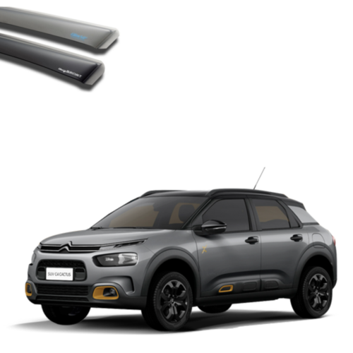 Climair zijwindschermen Zijwindschermen voor de Citroen C4 Cactus uit het bouwjaar 2014 t/m heden