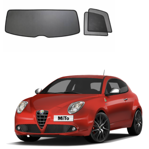 Sonniboy zonneschermen Sonniboy zonneschermen Alfa Romeo Mito bouwjaar 2016 t/m 2020