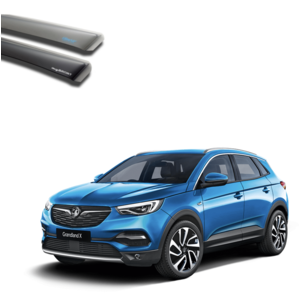 Climair zijwindschermen Opel Grandland X bouwjaar 2017 t/m 2021 Climair zijwindschermen Opel Grandland X bouwjaar 2017 t/m 2021