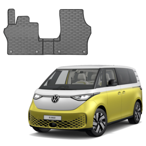 Rubber automatten Volkswagen ID Buzz | voorzijde Rubber automatten Volkswagen ID Buzz | voorzijde