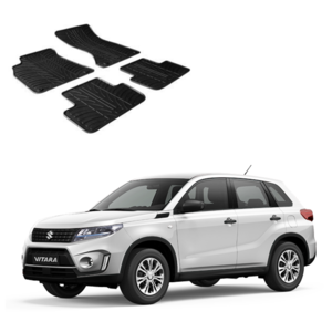 Rubber automatten Suzuki Vitara bouwjaar 2015 t/m heden Rubber automatten Suzuki Vitara bouwjaar 2015 t/m heden