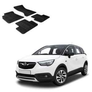 Rubber automatten Opel Crossland X bouwjaar 2017 t/m 2020