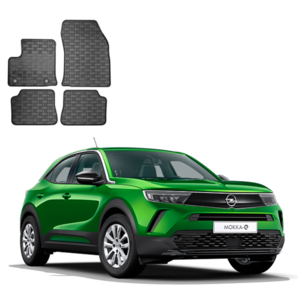 Rubber automatten Opel Mokka-E bouwjaar 2020 t/m heden | voor electric Rubber automatten Opel Mokka-E bouwjaar 2020 t/m heden | voor electric
