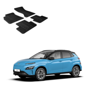 Rubber automatten Hyundai Kona bouwjaar 2017 t/m 2023 | electric en hybride