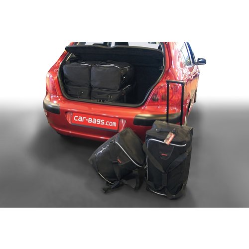 Car-Bags reistassen Car Bags reistassenset Peugeot 307 Hatchback bouwjaar 2001 t/m 2007