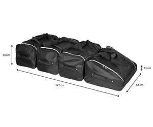 Wapenstilstand Tegenhanger schaak Car Bags dakkoffer tassenset is set van 4 tassen - Dakdragerexpert