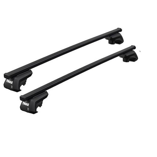 Thule SquareBar Thule SquareBar dakdragers Nissan Pathfinder bouwjaar 2014 t/m heden met dakrailing