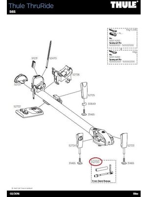 Thule Thule 9mm QuickRelease Adapter + Skewer Thule Thule 9mm QuickRelease Adapter + Skewer