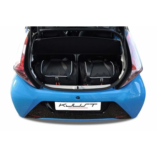 Kjust reistassen Toyota Aygo bouwjaar 2014 t/m heden | Kjust CarBags