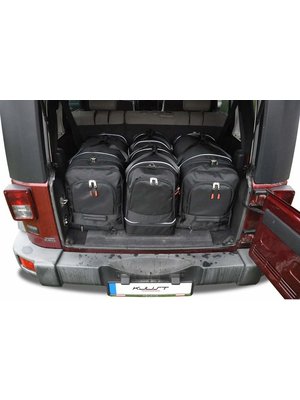 Kjust reistassen Jeep Wrangler Unlimited bouwjaar 2006 t/m 2019 Kjust reistassen Jeep Wrangler Unlimited bouwjaar 2006 t/m 2019