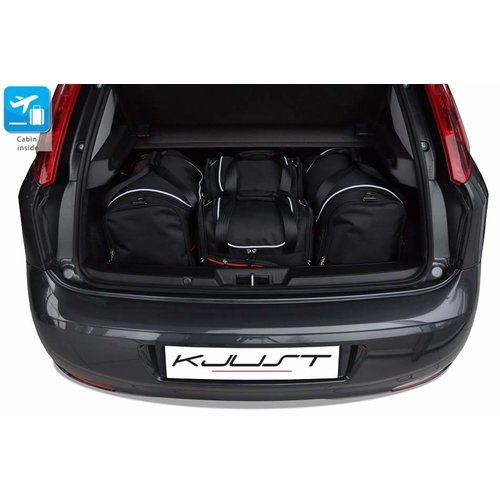 Kjust reistassen Kjust CarBags Fiat Punto bouwjaar 2012 t/m 2019