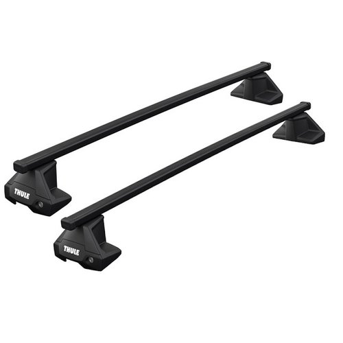 Thule SquareBar Thule SquareBar dakdragers Toyota HiLux uit het bouwjaar 2005 t/m 2016 zonder dakrailing