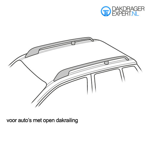 Thule WingBar Thule WingBar dakdragers Renault Clio Estate bouwjaar 2013 t/m 2020 met dakrailing