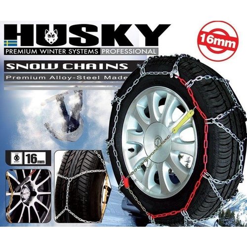 Husky sneeuwkettingen 225/55R19 | 19 inch sneeuwkettingen | Husky Pro 16mm SUV kettingen