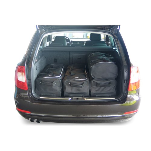 Car-Bags reistassen Car Bags reistassenset Skoda SuperB Combi bouwjaar 2009 t/m 2015