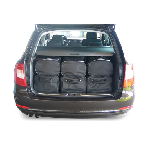 Car-Bags reistassen Car Bags reistassenset Skoda SuperB Combi bouwjaar 2009 t/m 2015